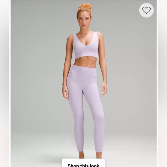 lululemon athletica Pants - New - Lululemon align high rise 25”.  Color is lilac ether